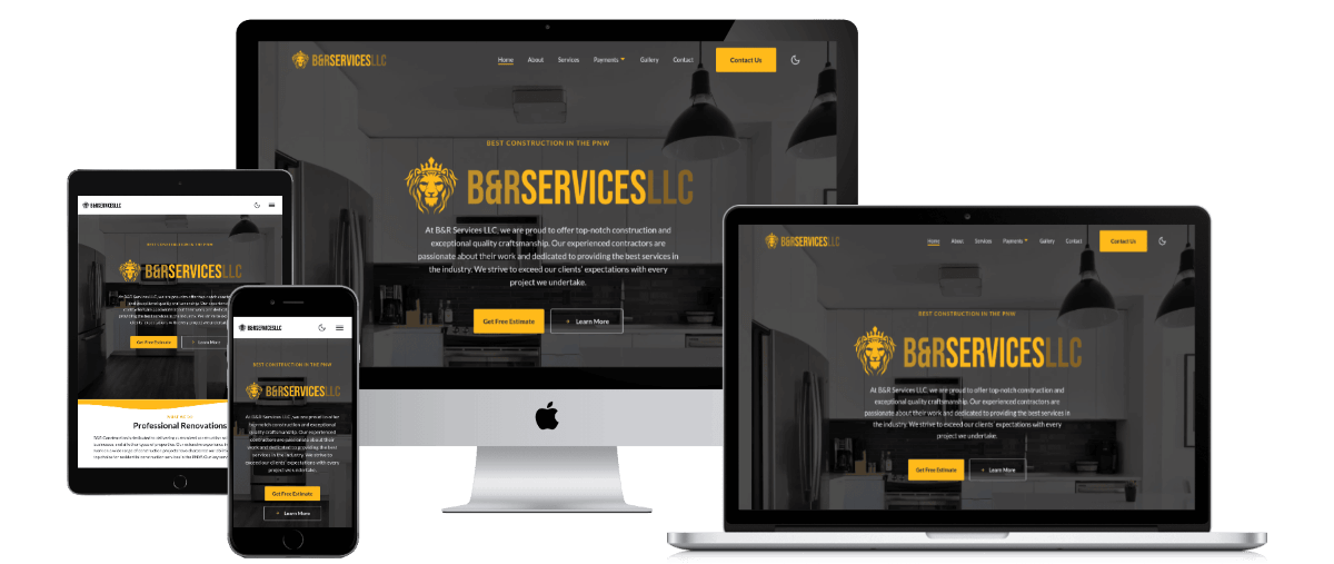 br website example